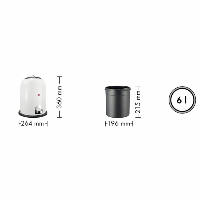 Mini Master® Mülleimer – Bild 3
