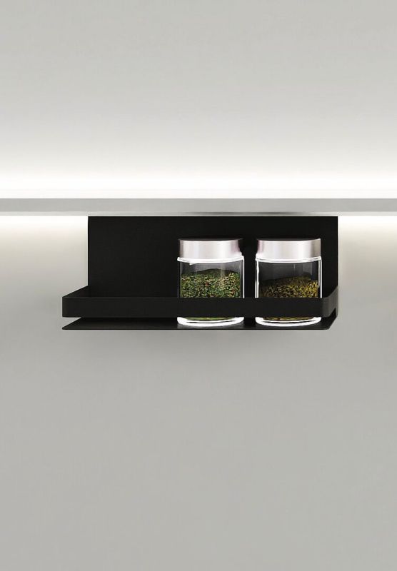 transFORM Gewürzbord, schwarz matt