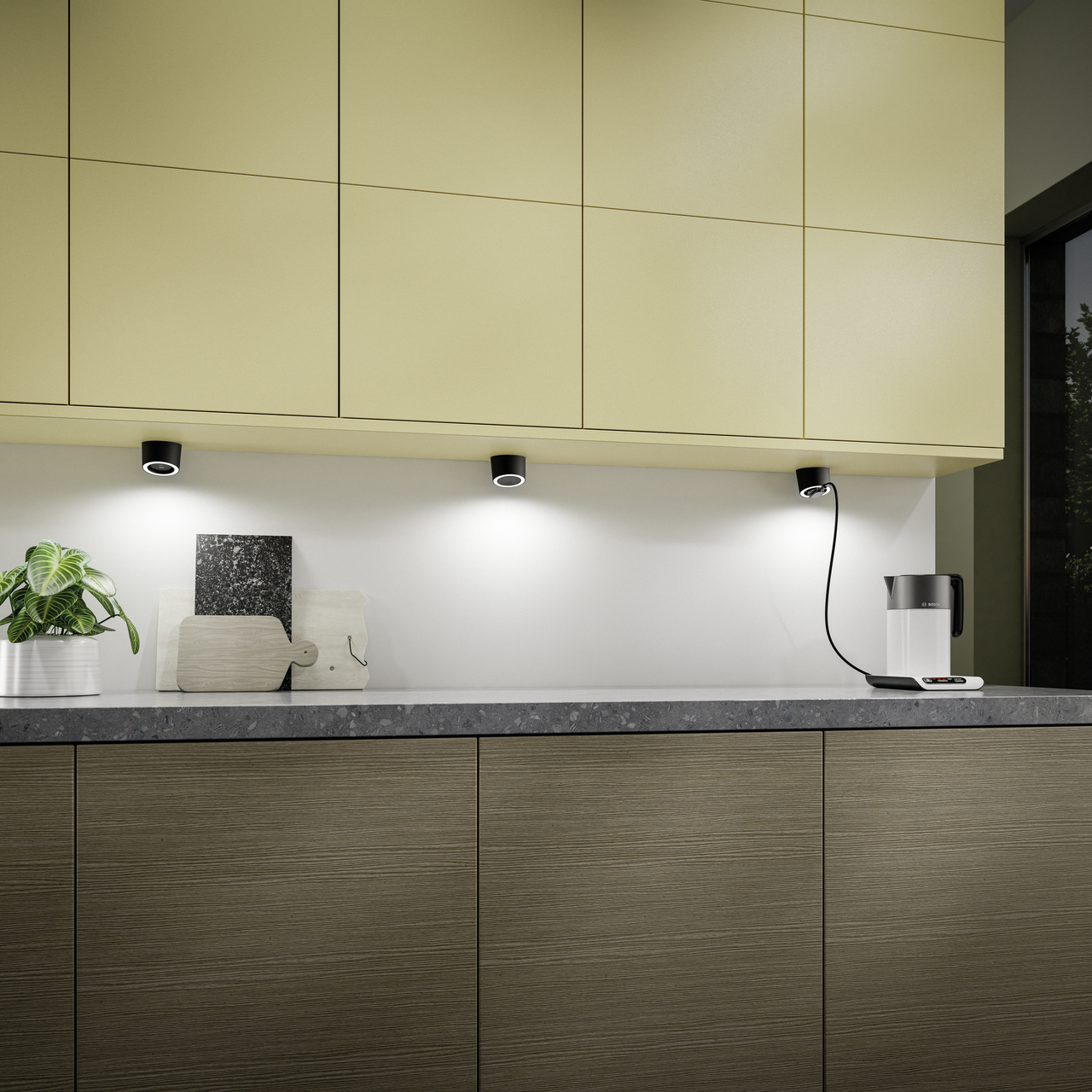 LUMICA® Unika 1 LED Aufbauleuchte Schwarz Matt – Farbwechsel 2700–6500 K – Bild 2