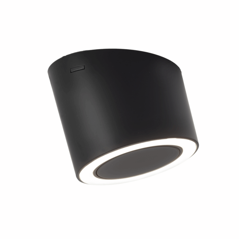 LUMICA® Unika 1 LED Aufbauleuchte Schwarz Matt – Farbwechsel 2700–6500 K
